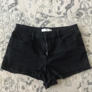 A&F cut off shorts